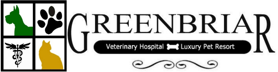 Logo for Greenbriar Veterinary Hospital & Luxury Pet Resort