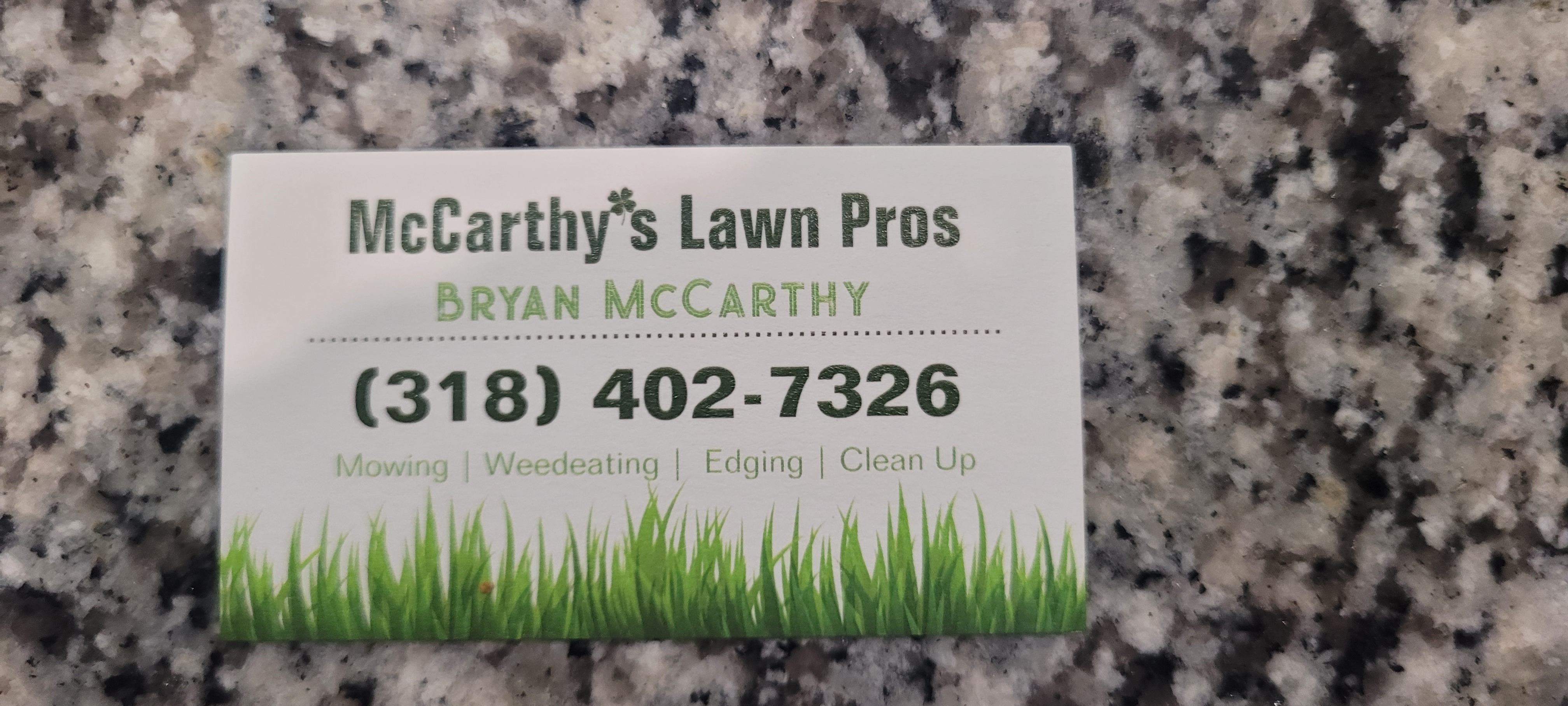 Avatar for McCarthy's Lawn Pros