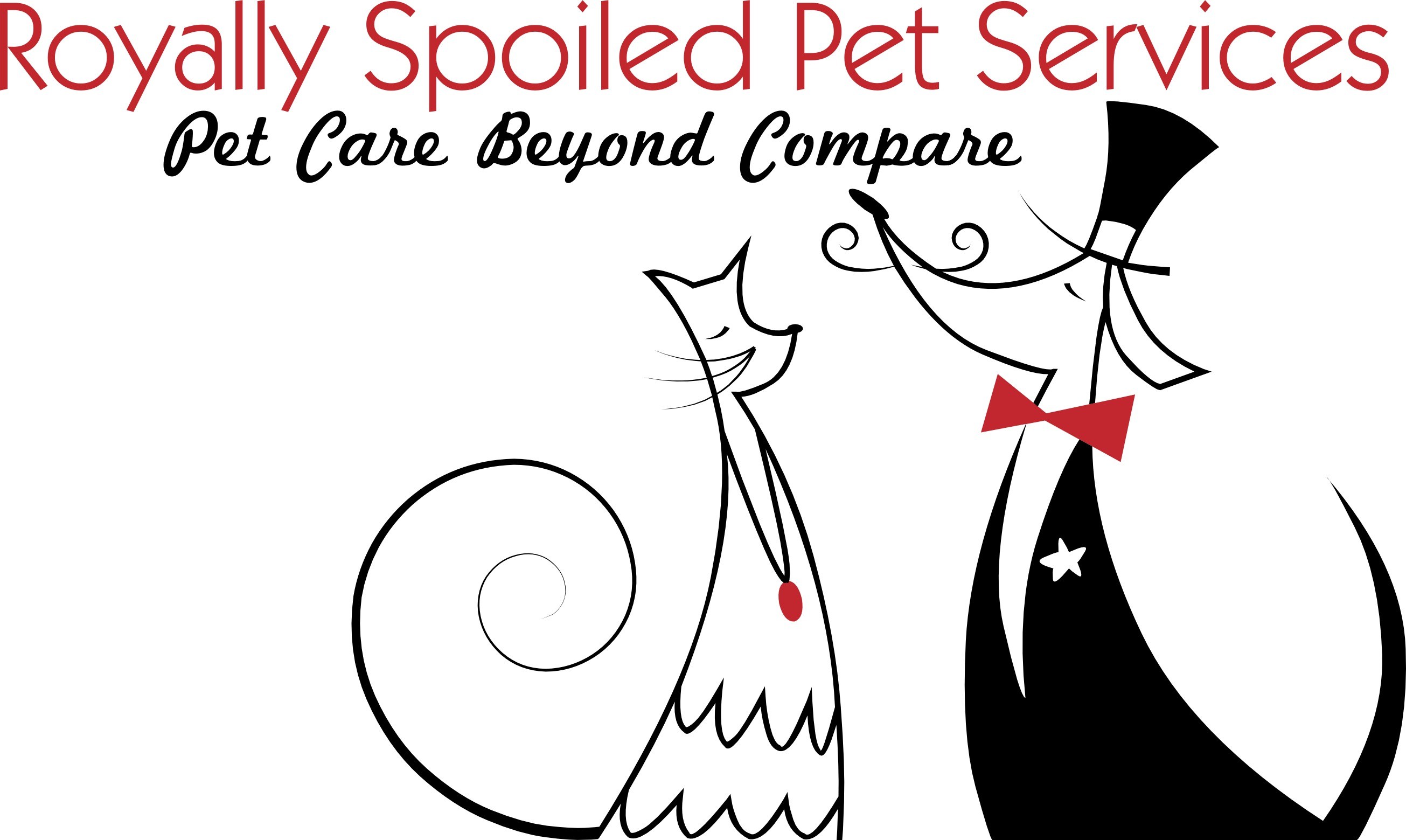 Logo for Royally Spoiled Pet Services