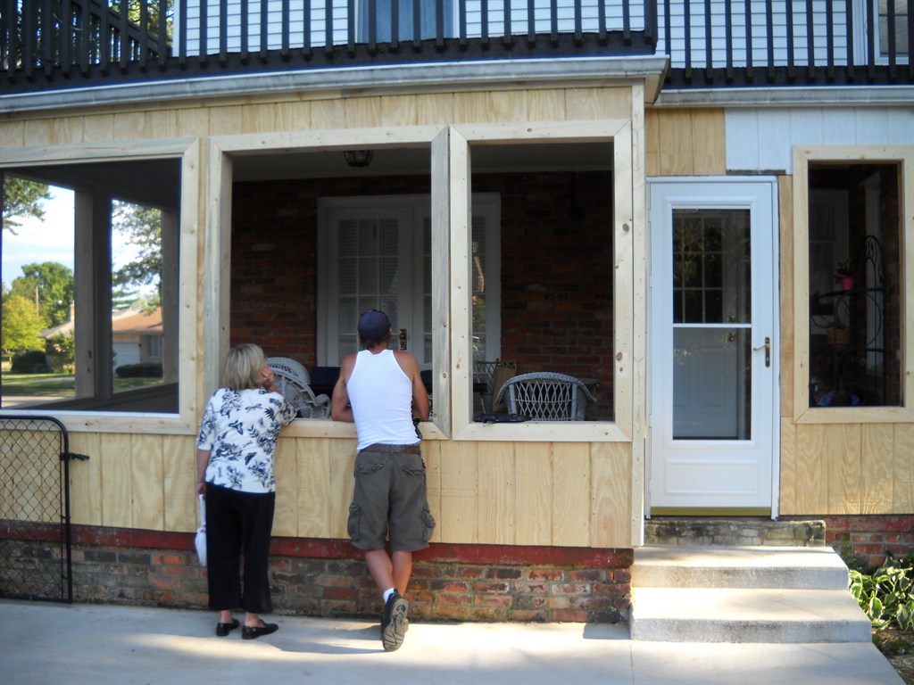 Re-building a Spring Porch