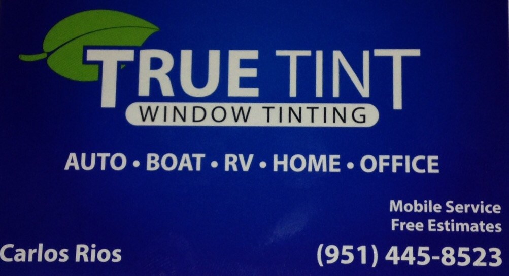 Logo for truetint window tinting