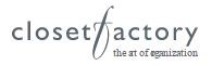 Logo for Closet Factory-Allentown/Harrisburg/Philadelphia
