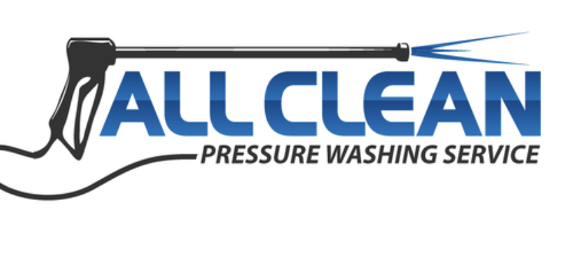 All clean pressure washing service logo