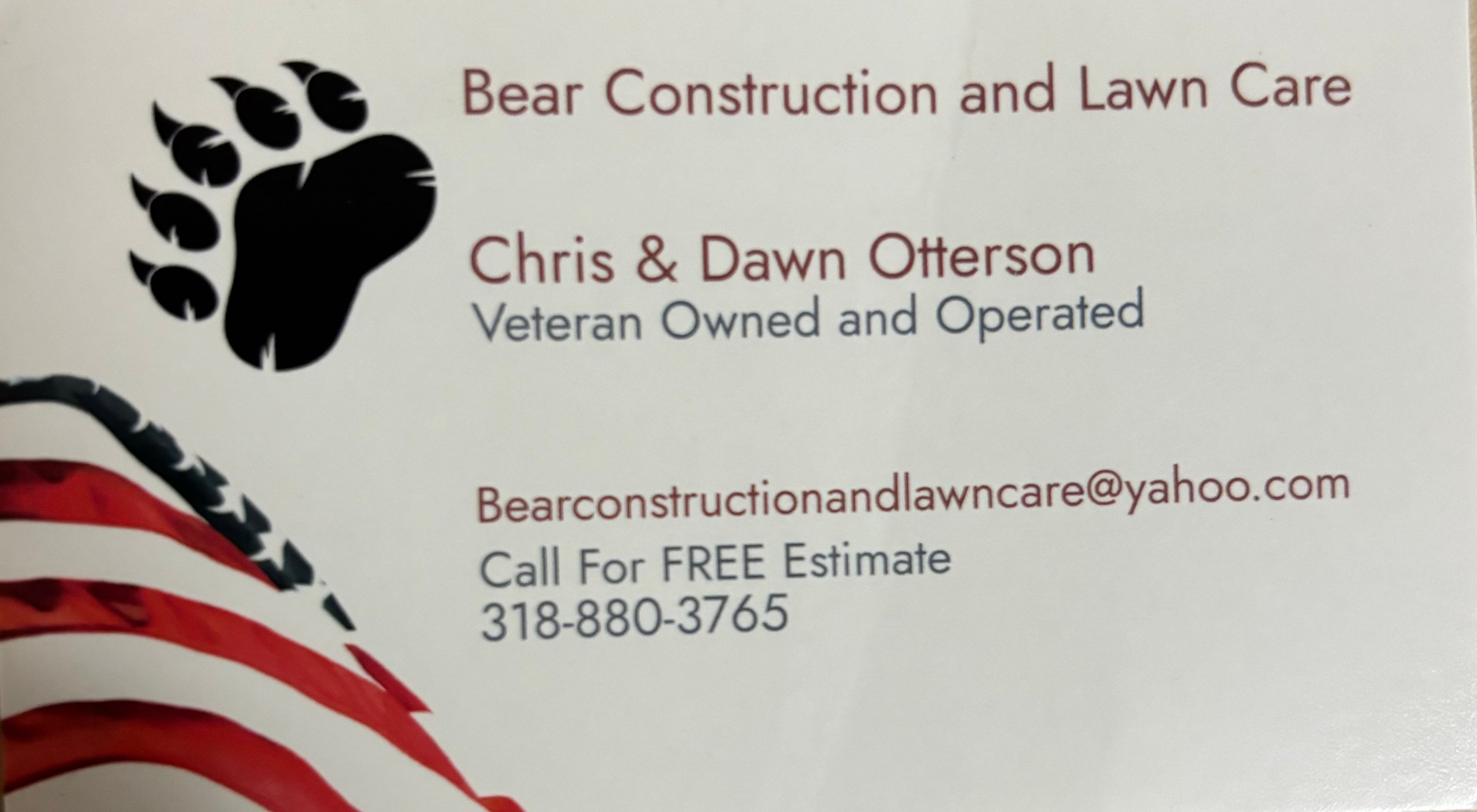 Avatar for Bear Construction and Lawn Care