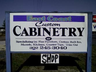 Logo for East Coast Custom Cabinetry