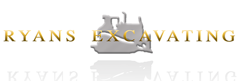 Ryan's Excavating logo