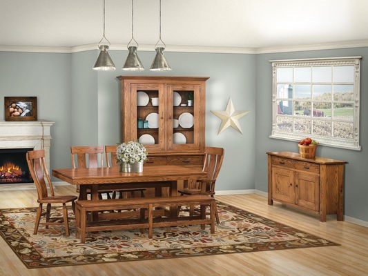 Amish Dining Table Teton