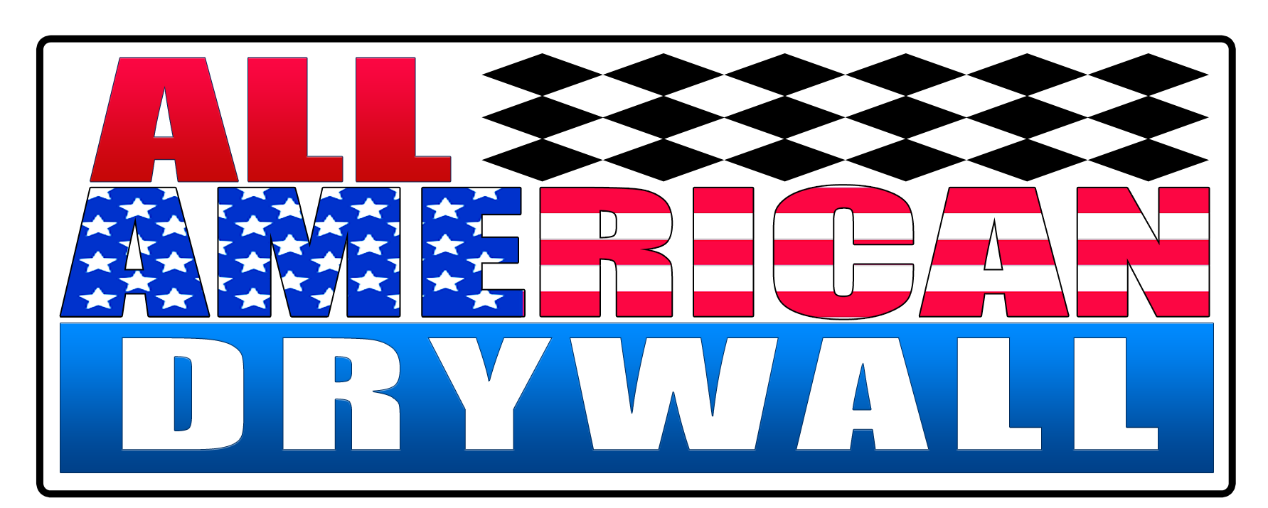 All American Drywall logo