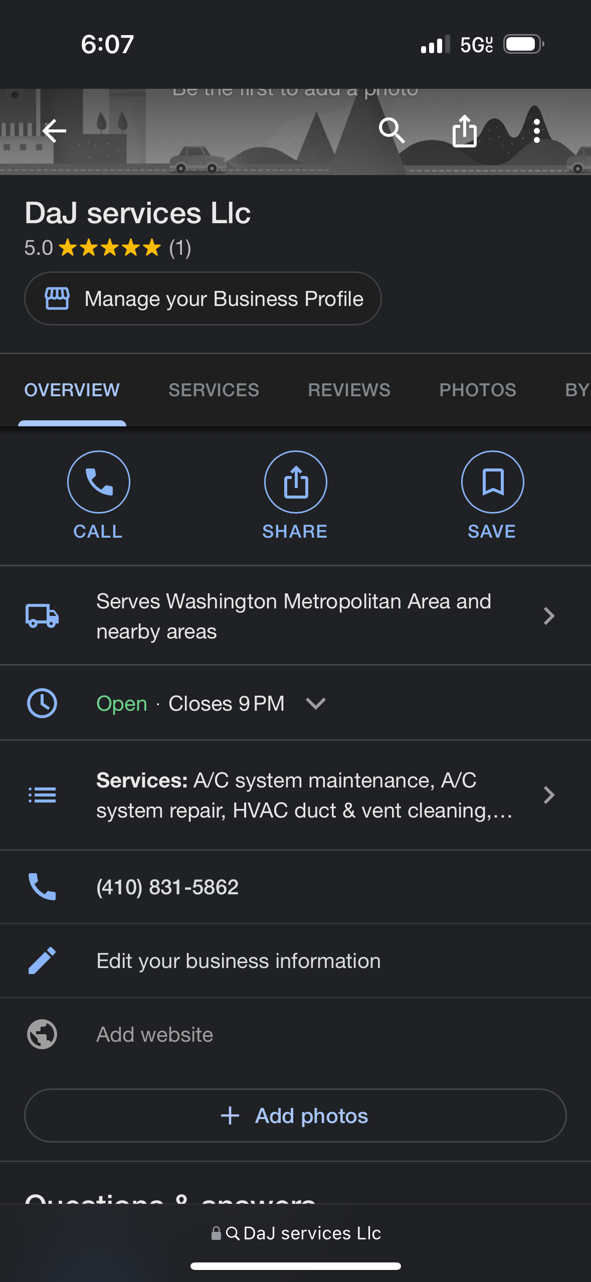 Avatar for Daj services Llc 