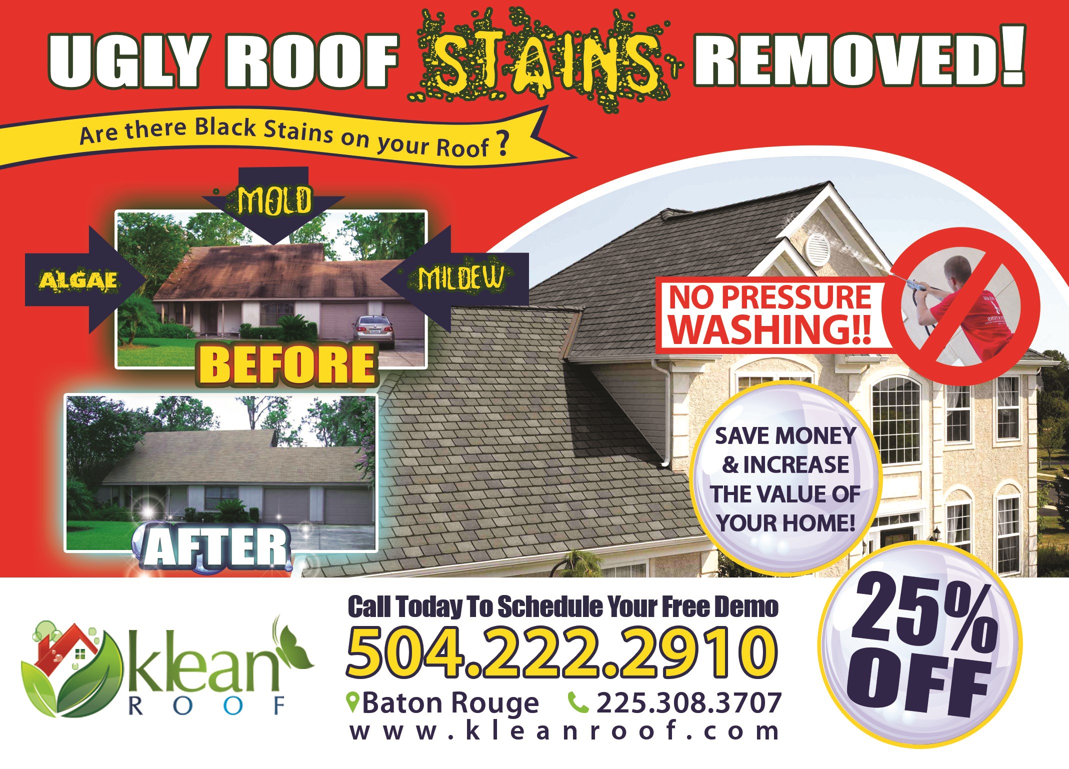 Klean Roof logo