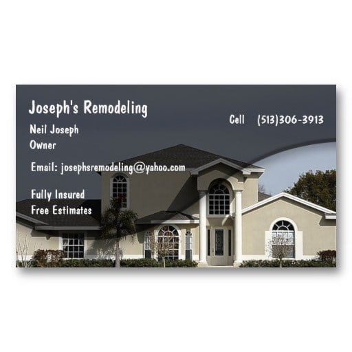 Joseph's Remodeling logo