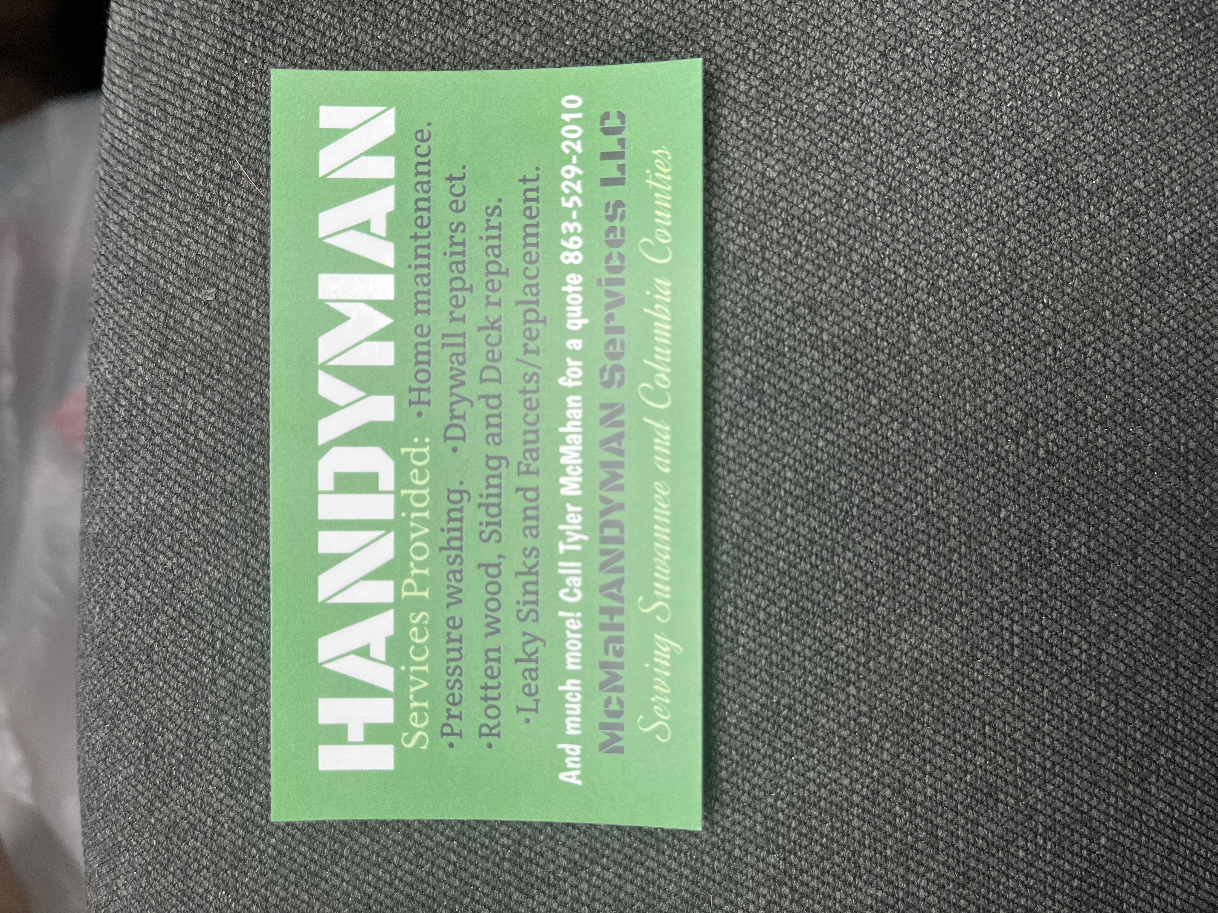 Avatar for McMaHANDYMAN services LLC 