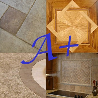 A+ Flooring & Design logo