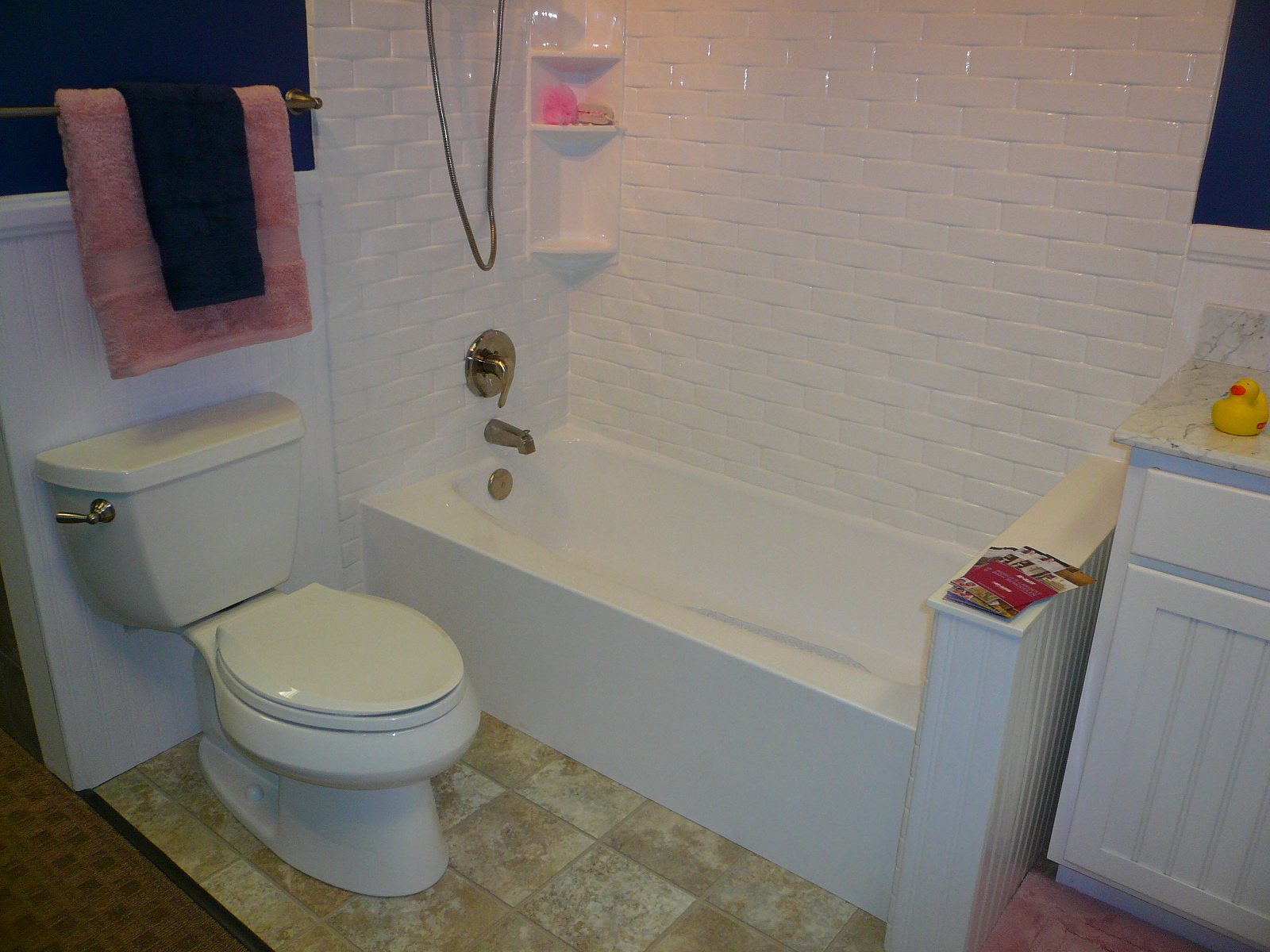 New Tub & Walls Over Existing