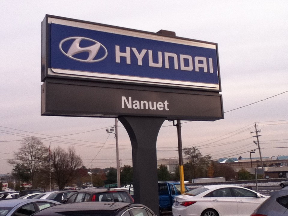 Dealership sign