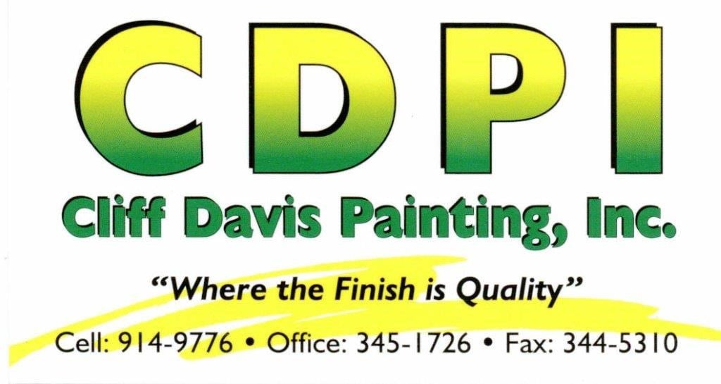 Logo for Cliff Davis Painting Inc