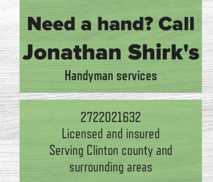 Avatar for Jonathan Shirk's handyman services
