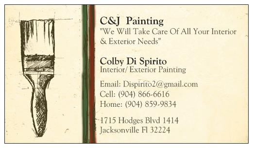 C&J Painting Services logo
