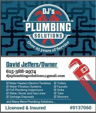 Logo for DJs Plumbing Solutions