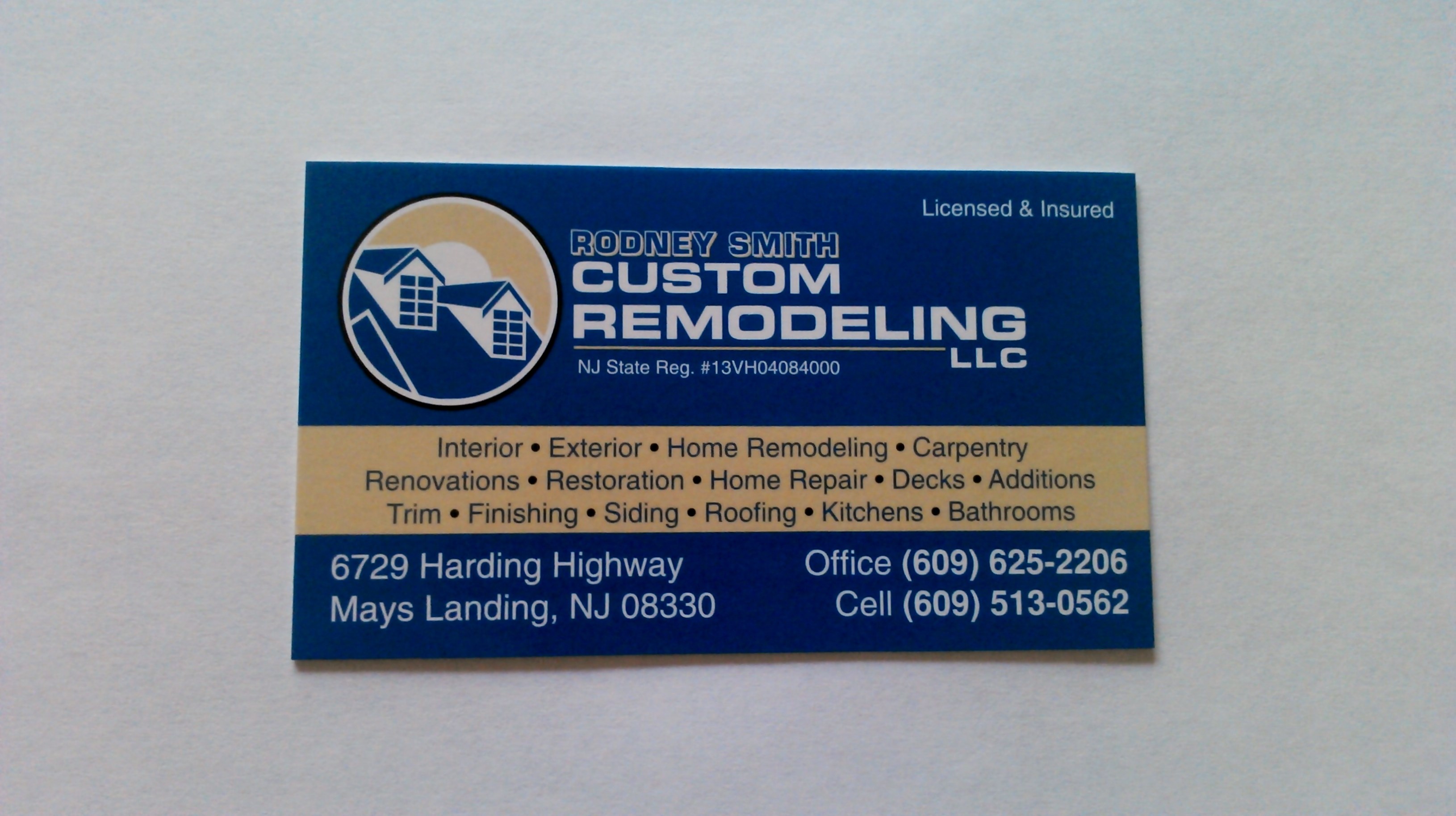 Rodney Smith Custom Remodeling, LLC logo