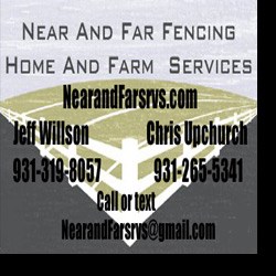 Near and Far Fencing and Home and Farm Services logo