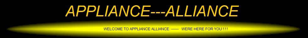 Logo for Appliance Alliance