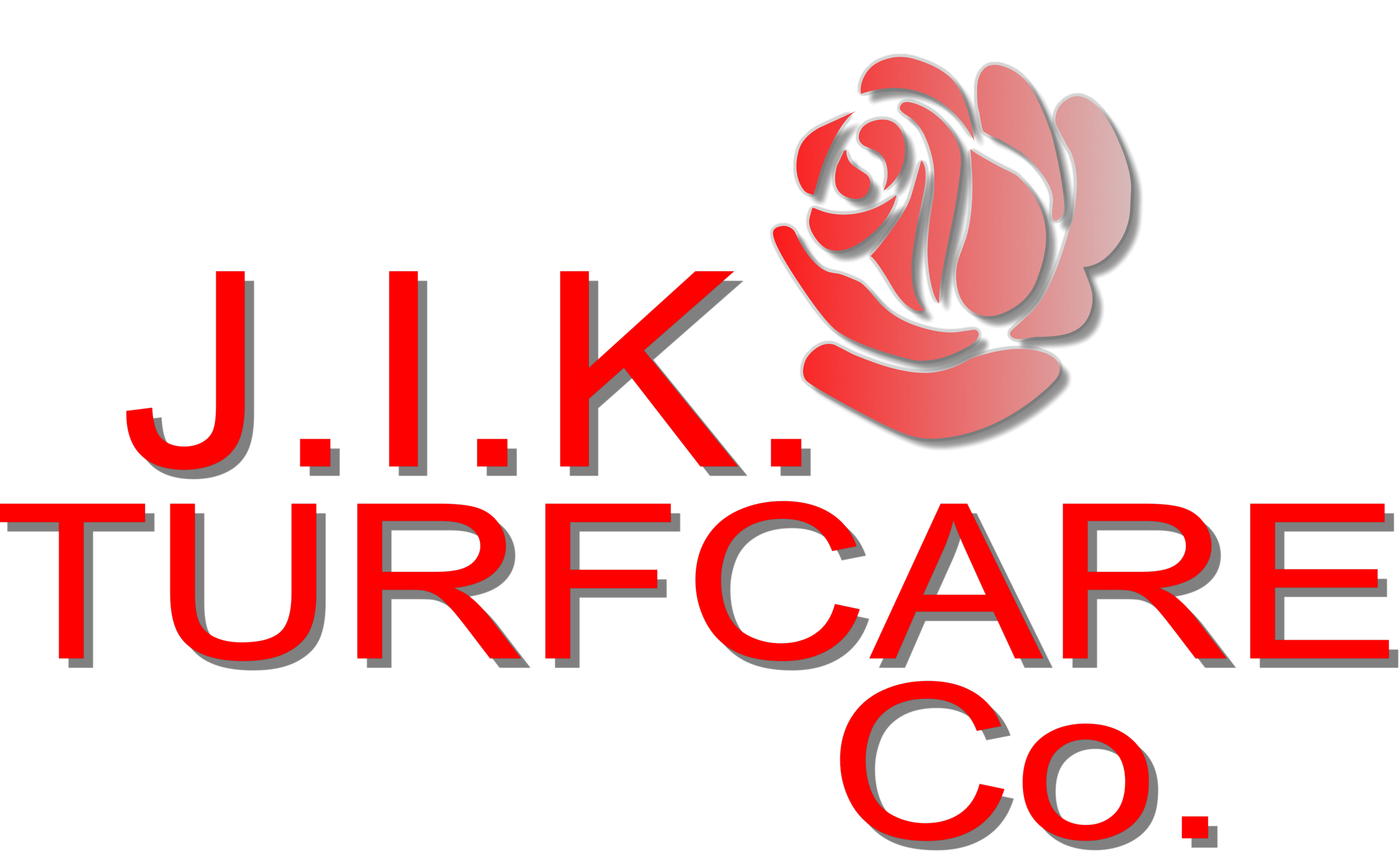 J.I.K. Turfcare Co. logo