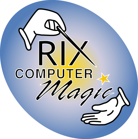 Logo for RIX COMPUTER MAGIC
