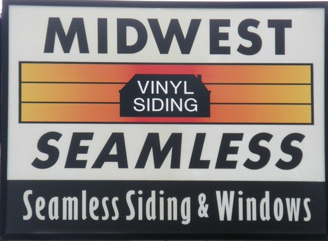 Logo for MIDWEST SEAMLESS VINYL SIDING