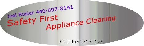 Safety First Appliance Cleaning logo