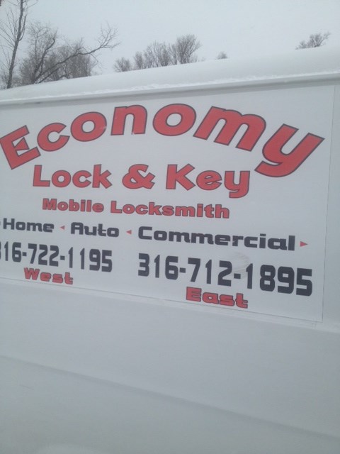 Economy Lock and Key logo