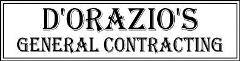D'ORAZIO'S CONTRACTING logo