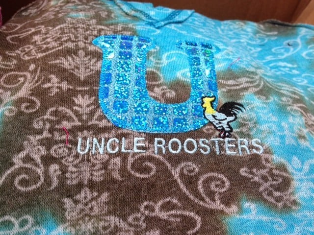 Applique Embroidery Example