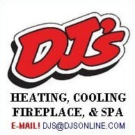 Logo for DJ’s Heating & AC
