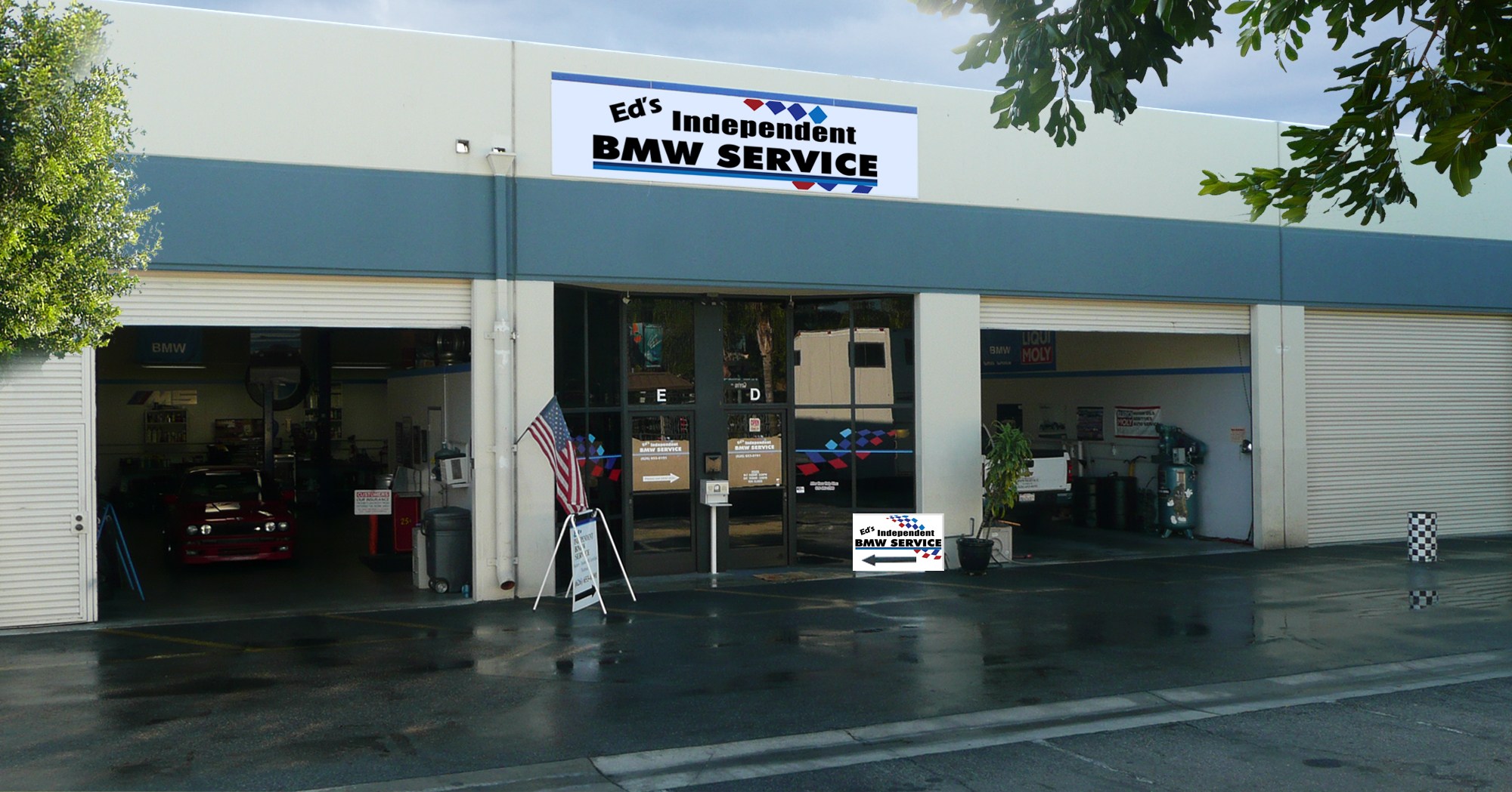 Logo for ED'S BMW SVC