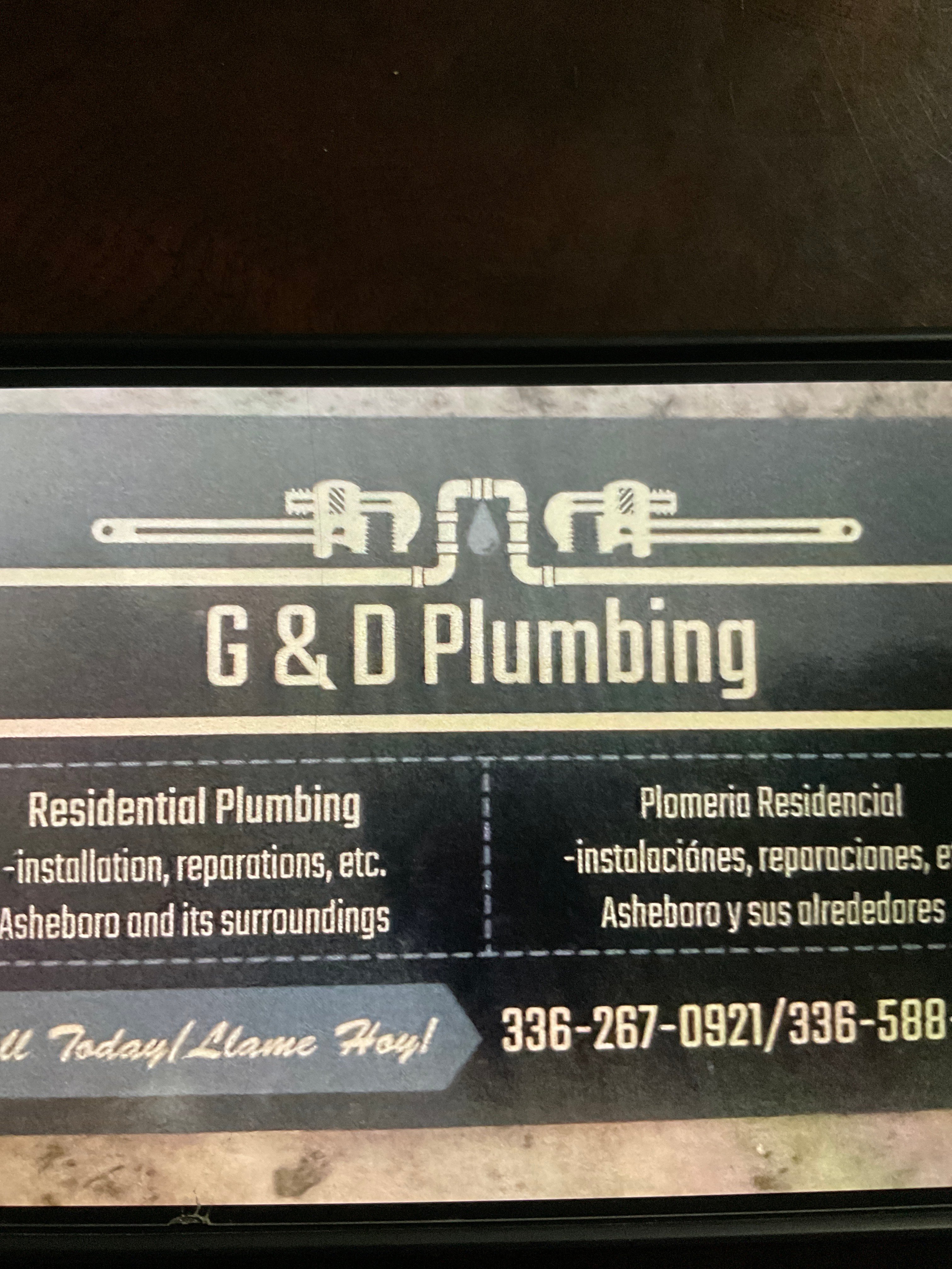 Avatar for G & D Plumbing