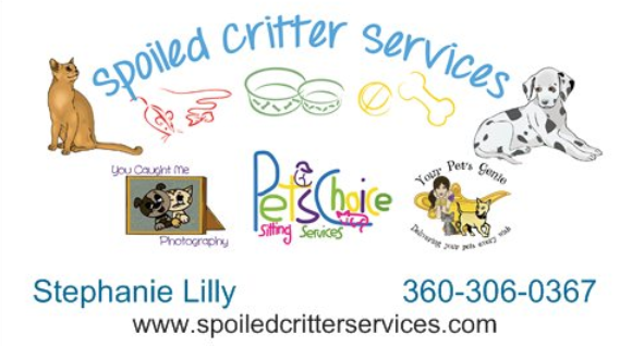 Logo for Spoiled Critter Services LLC