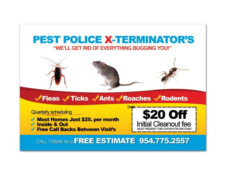 Logo for Pest Police X-terminators Inc