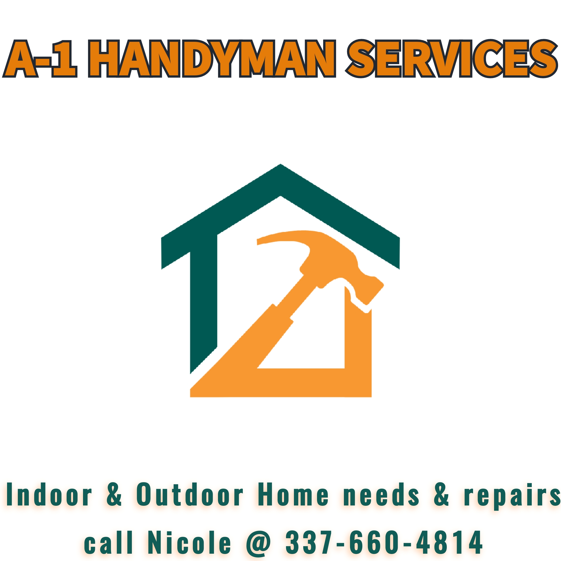 A-1 Handyman Services  logo