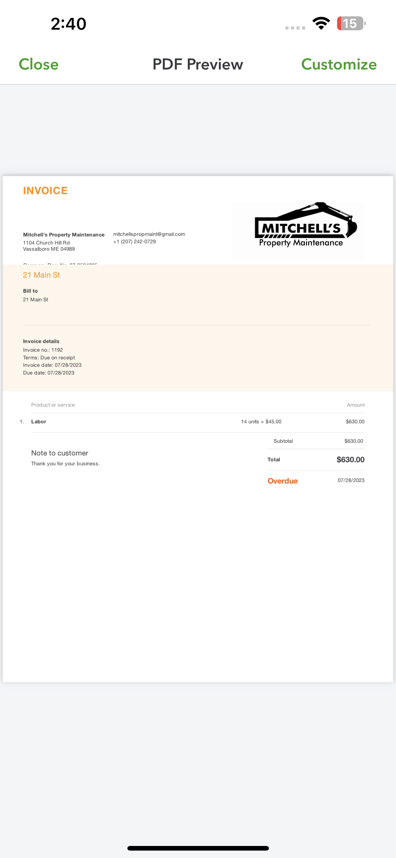 Avatar for Mitchells Property Maintenance