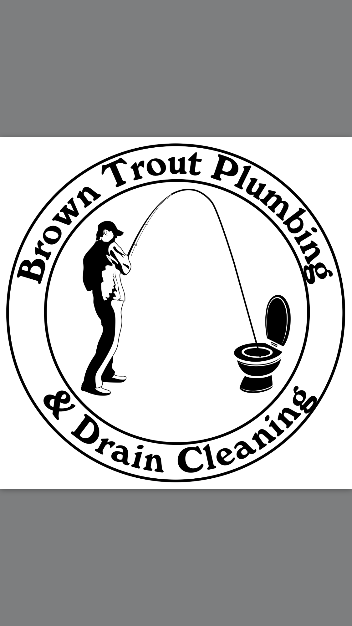Brown Trout Plumbing & Drain Cleaning logo