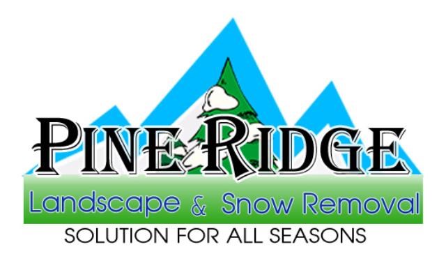 Pine Ridge Landscape and Snow Removal logo