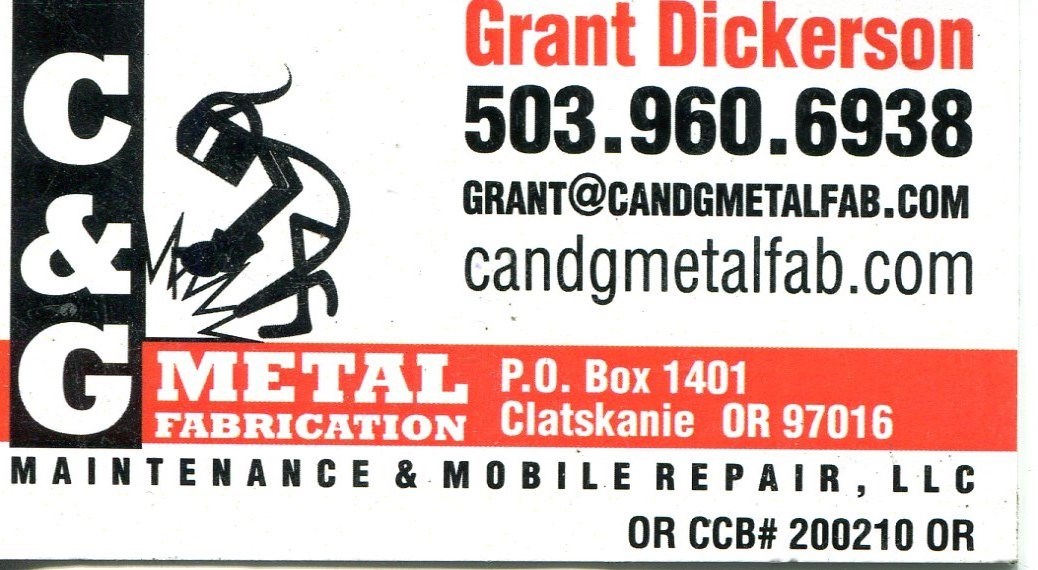 C & G Metal Fabrication Maintenance And Repair logo
