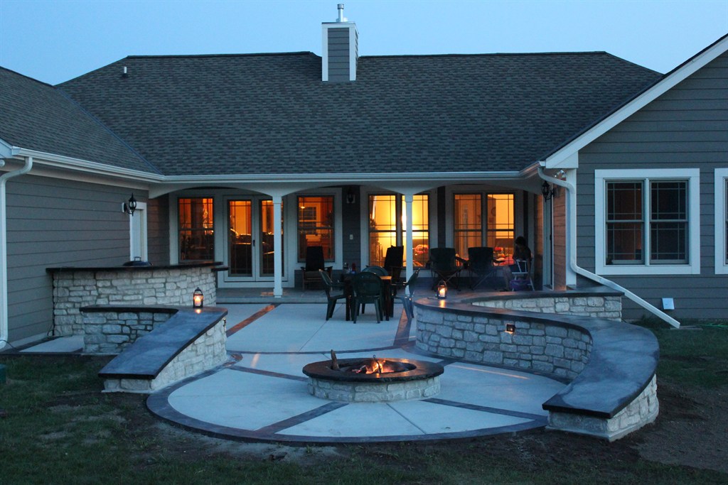 STAMPED PATIO