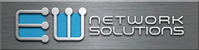 EW NETWORK SOLUTIONS logo