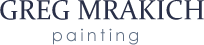 Logo for Greg Mrakich Painting LLC