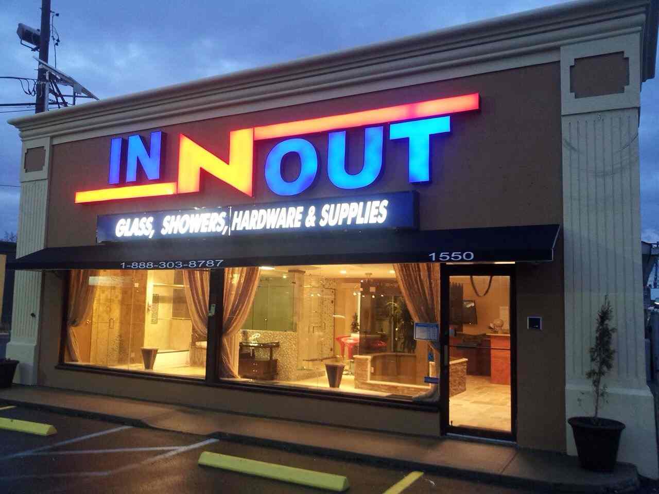 In N Out Glass & Showers logo
