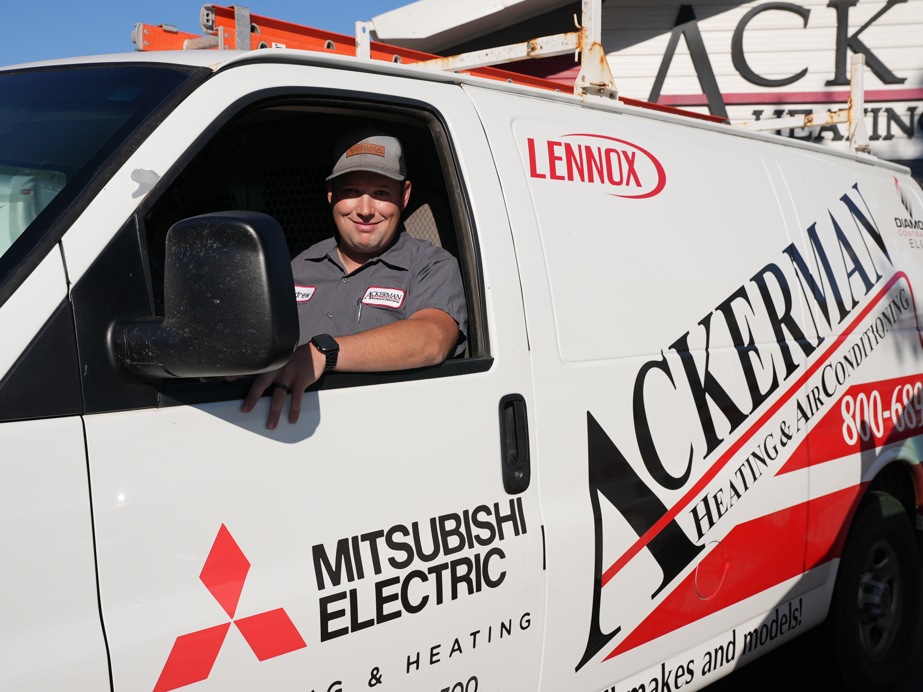 Ackerman Heating and Air Conditioning logo