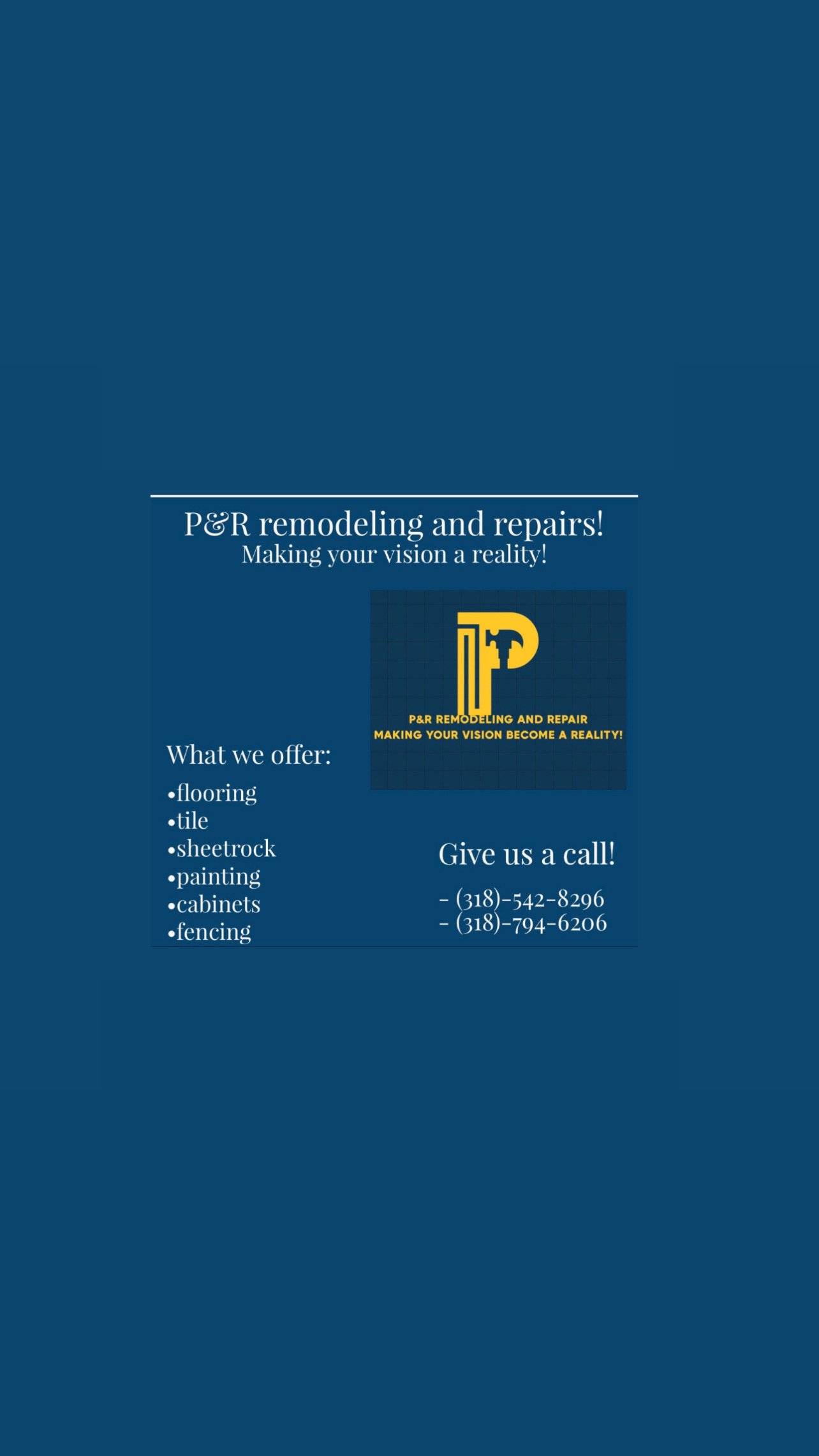 Avatar for P&R Remodel and Repair