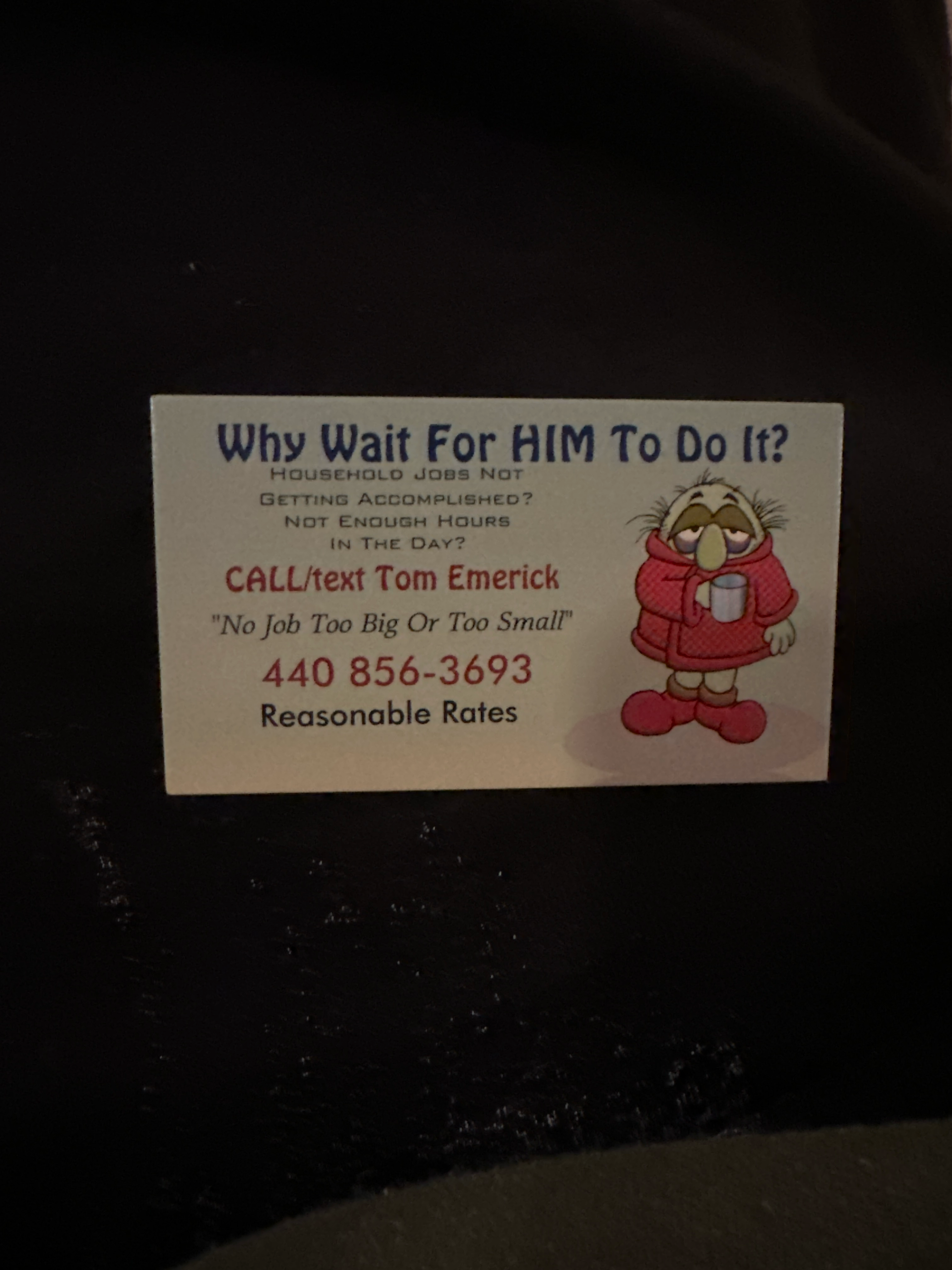 Avatar for No job to small